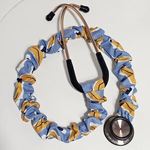Handmade Cute Fun Banana Print Washable Nurse's Doctor's RT's Stethoscope Cover